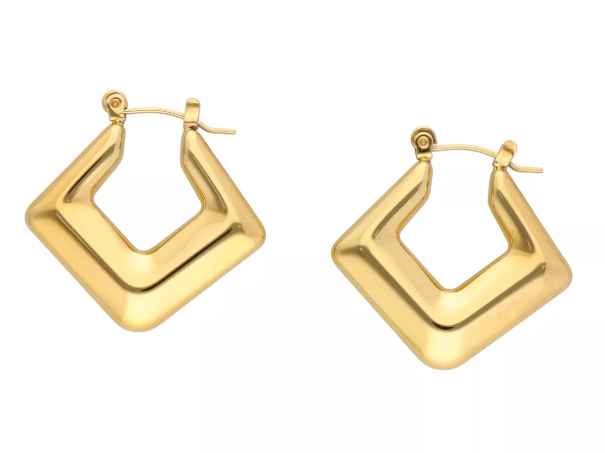 U1X73 KOLCZYKI STAL CHIRURGICZNA 1 PARA