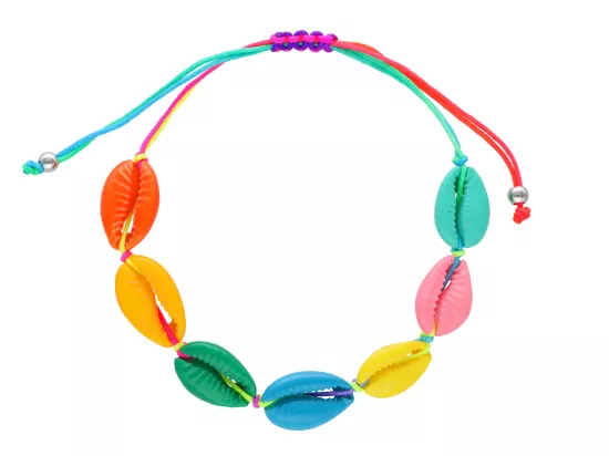 R4K16 BRANSOLETKA SHAMBALLA MUSZELKI