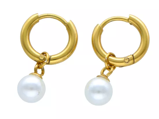 U1T88 KOLCZYKI STAL CHIRURGICZNA 1 PARA