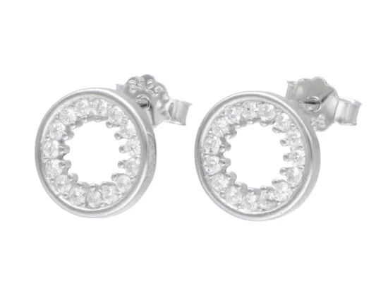 P3M59 KOLCZYKI SREBRO 925 - 1 PARA