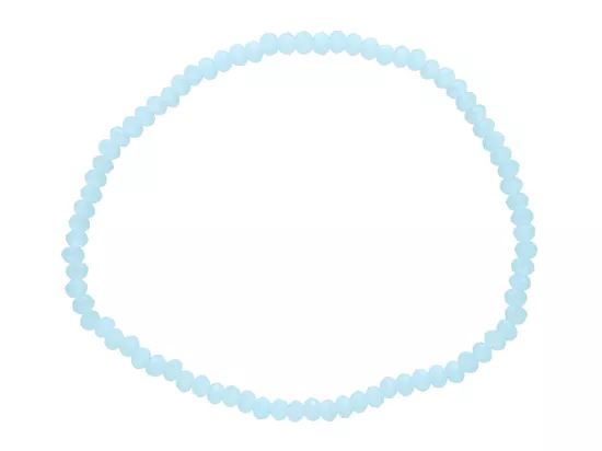 R3R34 BRANSOLETKA KRYSZTAŁKI 3 mm NA GUMCE