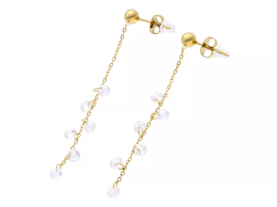 U1K29 KOLCZYKI STAL CHIRURGICZNA 1 PARA