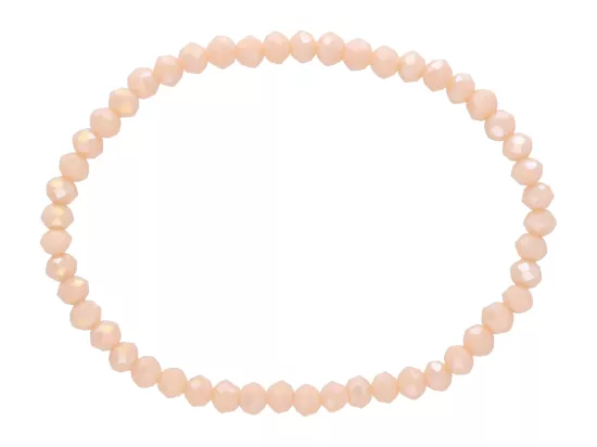 R4C76 BRANSOLETKA KRYSZTAŁKI 4,5 mm NA GUMCE