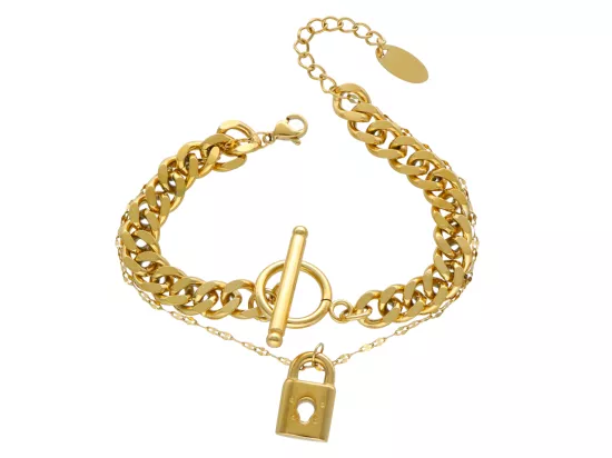 R3Y76 BRANSOLETKA STAL CHIRURGICZNA