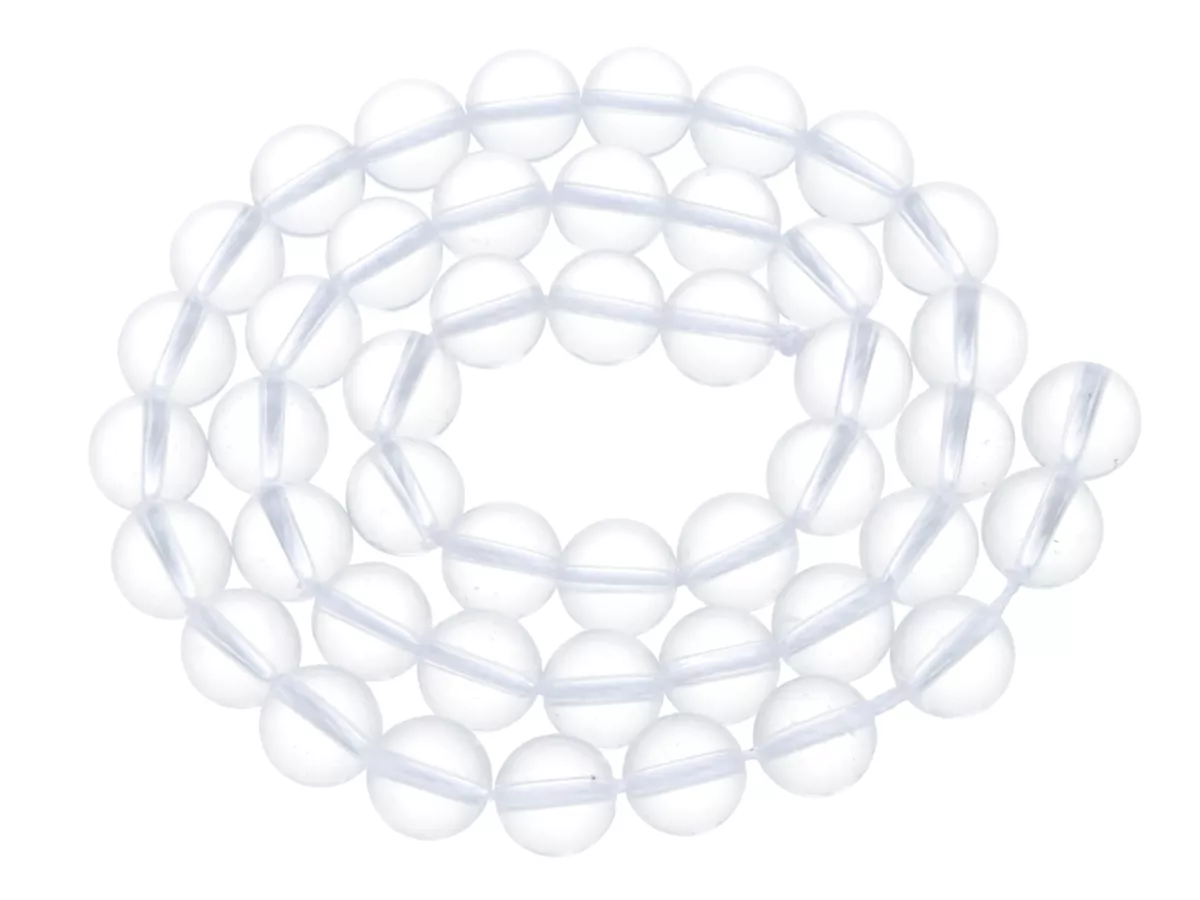 K7F13 KRYSZTAŁ GÓRSKI KULE 8,5 mm - 1 SZNUR