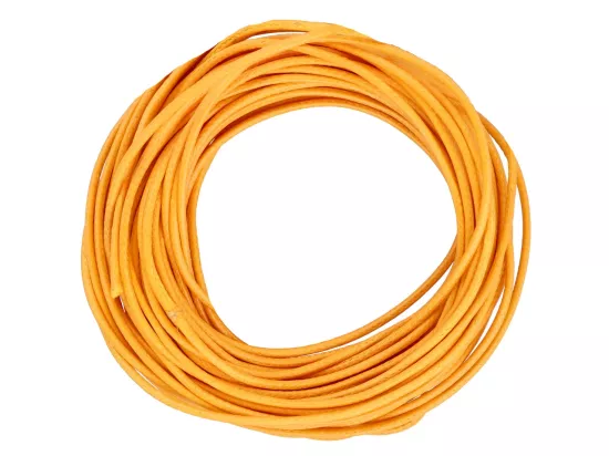 L3J84 SZNUREK JUBILERSKI WOSKOWANY 1,6 mm - 10 m