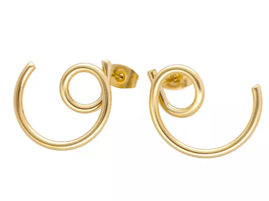 U1N38 KOLCZYKI STAL CHIRURGICZNA 1 PARA