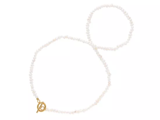 N3O63 NASZYJNIK PERŁA NATURALNA