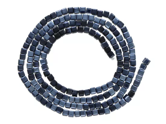 S1U30 KRYSZTAŁKI KOSTKI 2,5/2,5 mm - 1 SZNUR