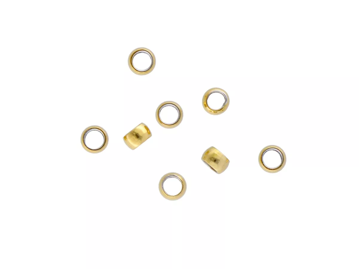 P5W03 KULKI ZACISKOWE STAL CHIRURGICZNA 2,5 mm - 8 SZTUK