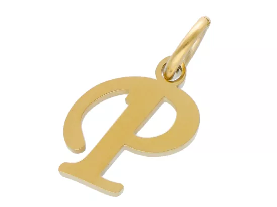 P5N77 ZAWIESZKA OZDOBNA STAL CHIRURGICZNA LITERKA "P" - 1 SZTUKA