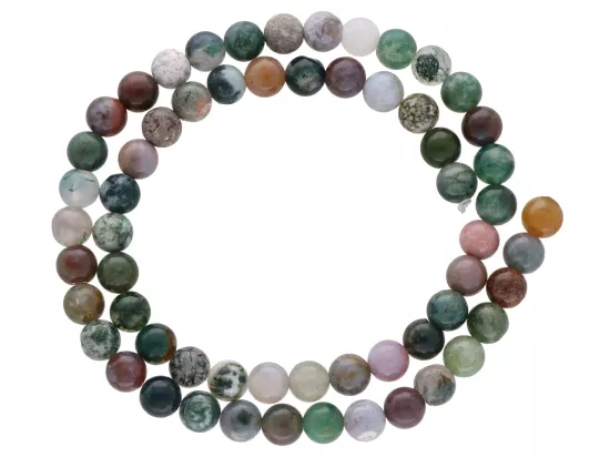 K7F80 AGAT INDYJSKI KULE 6,5 mm - 1 SZNUR