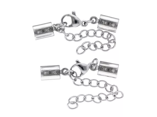 P5U40 ZAPIĘCIE Z ZACISKAMI STAL CHIRURGICZNA - 2 SZTUKI