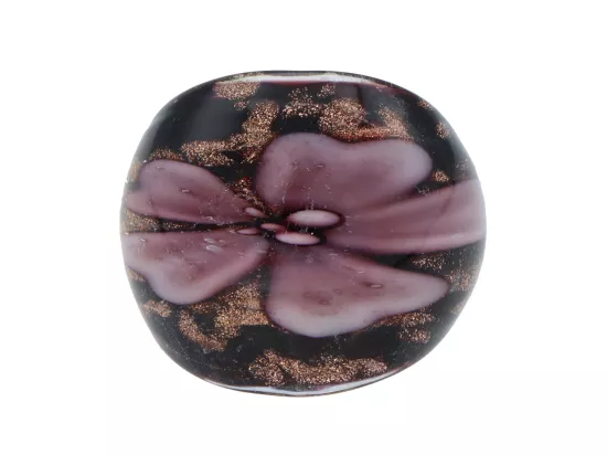 R4L33 PIERŚCIONEK SZKŁO WENECKIE