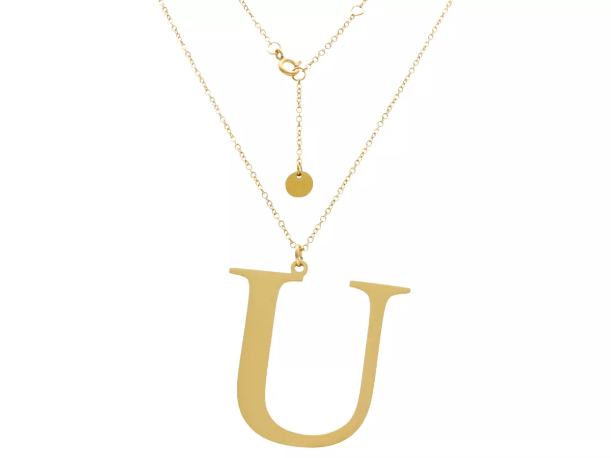 N2Z20 NASZYJNIK STAL CHIRURGICZNA - LITERKA 