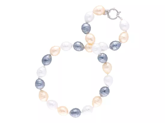 N2K09 NASZYJNIK PERŁA MAJORKA