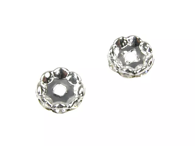 P4N58H PRZEKŁADKI Z CYRKONIAMI 10 mm - 20 SZTUK - HURT