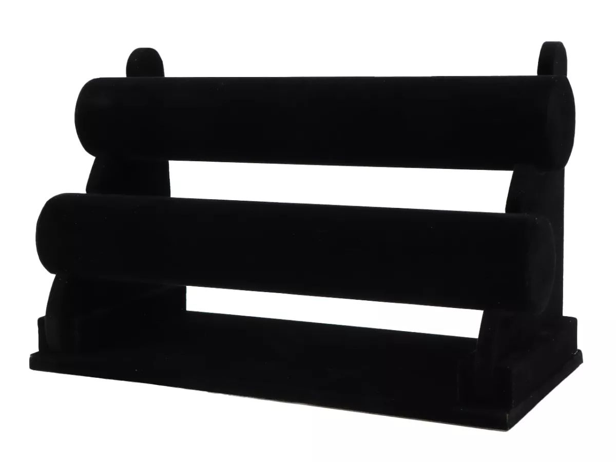 O1A64 EKSPOZYTOR NA BRANSOLETKI ZAMSZOWY - 2 WAŁKI