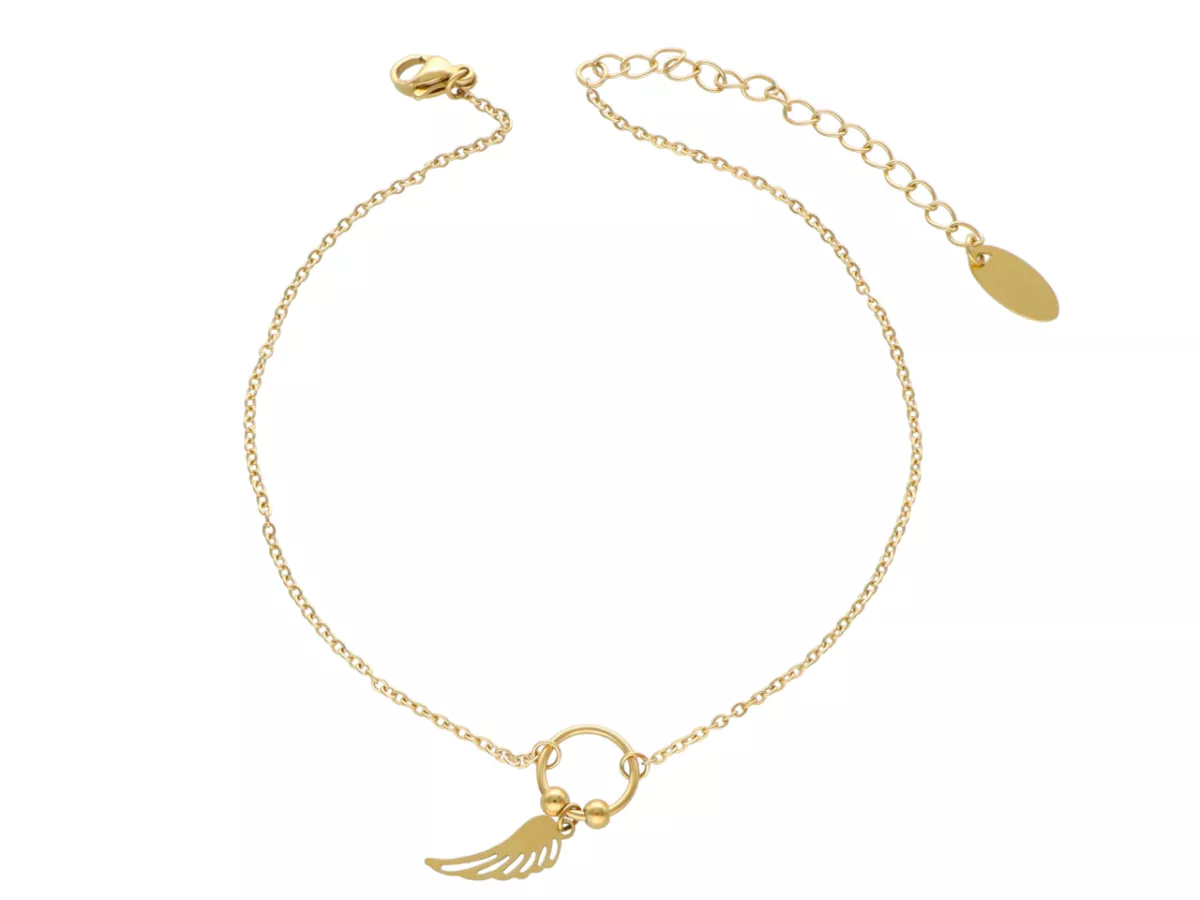 R4F08 BRANSOLETKA NA NOGĘ STAL CHIRURGICZNA