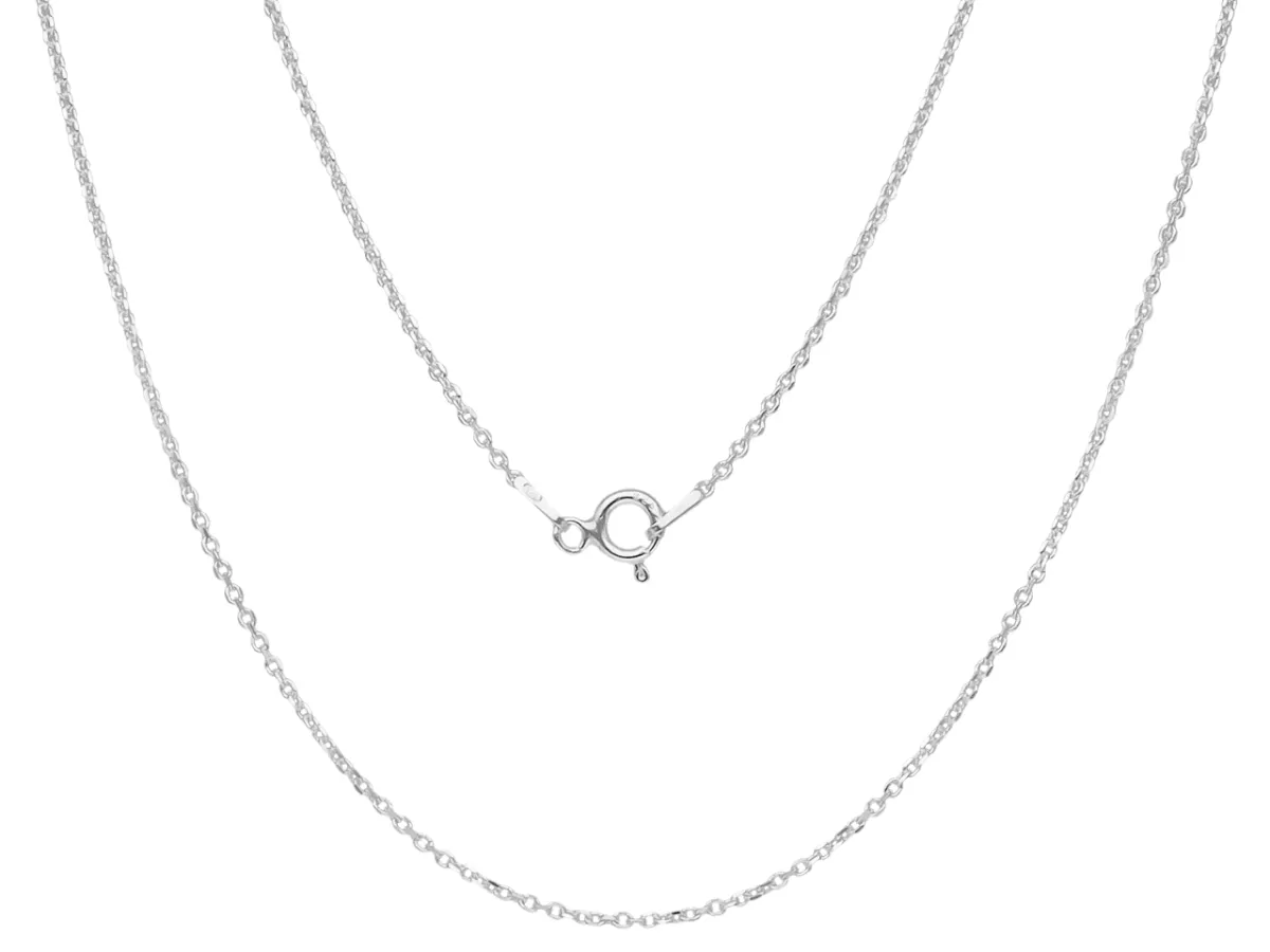 P3J72 ŁAŃCUSZEK ANKIER 55 cm SREBRO 925