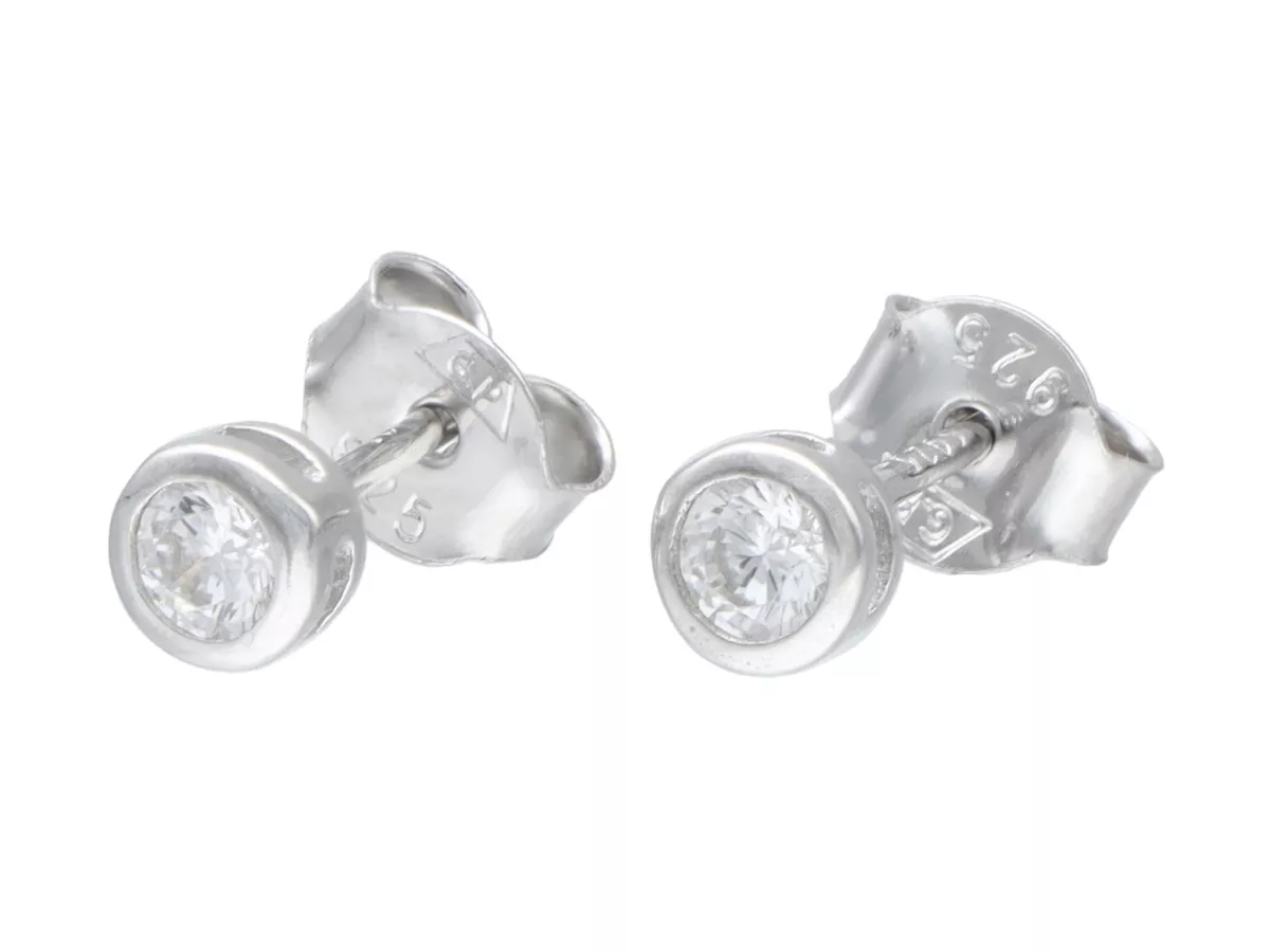 P3M64 KOLCZYKI SREBRO 925 - 1 PARA