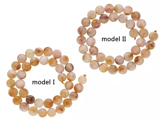 K7N09 CYTRYN MATOWY KULE 10,5 mm - 1 SZNUR