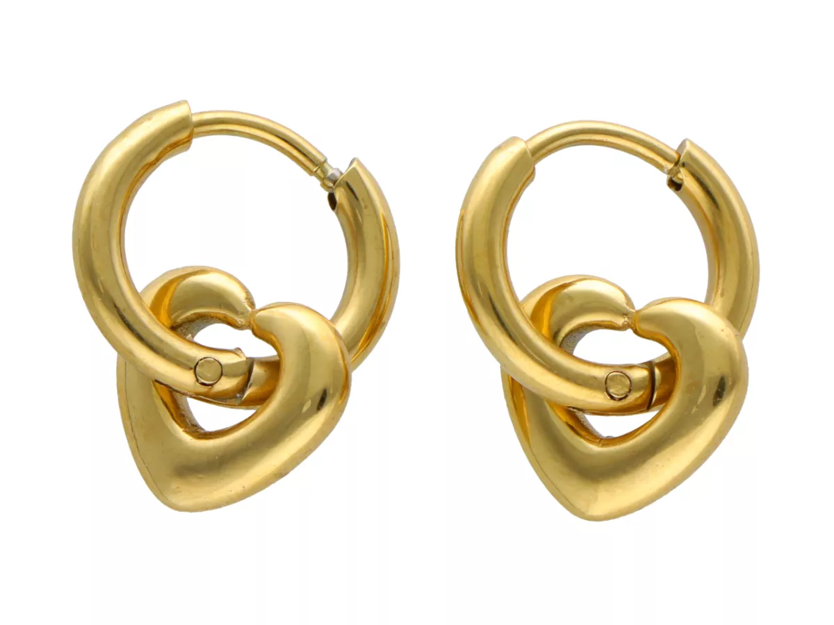 U1T91 KOLCZYKI STAL CHIRURGICZNA 1 PARA