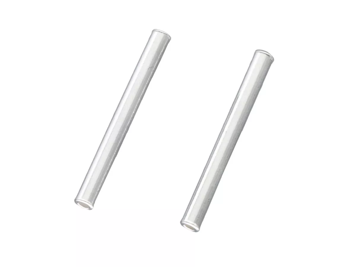 P3H03 RURKI PROSTE 20/2 mm SREBRO 925 - 2 SZTUKI