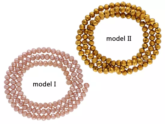 S1T73 KRYSZTAŁKI 4,5/3,5 mm - 1 SZNUR