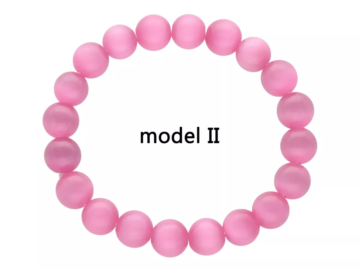 R4I05 BRANSOLETKA KOCIE OKO KULE 10 mm