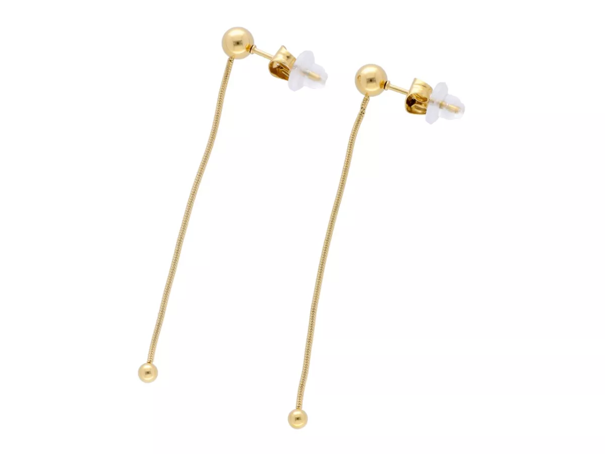 U1K60 KOLCZYKI STAL CHIRURGICZNA 1 PARA