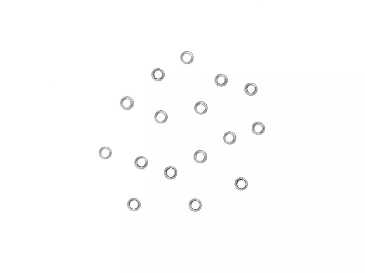 P5W04 KULKI ZACISKOWE STAL CHIRURGICZNA 1,5 mm - 16 SZTUK