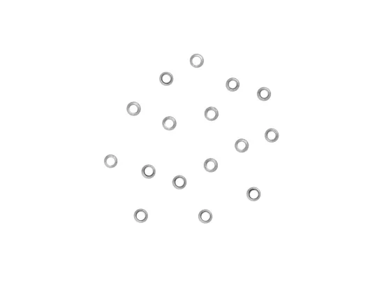 P5W04 KULKI ZACISKOWE STAL CHIRURGICZNA 1,5 mm - 16 SZTUK