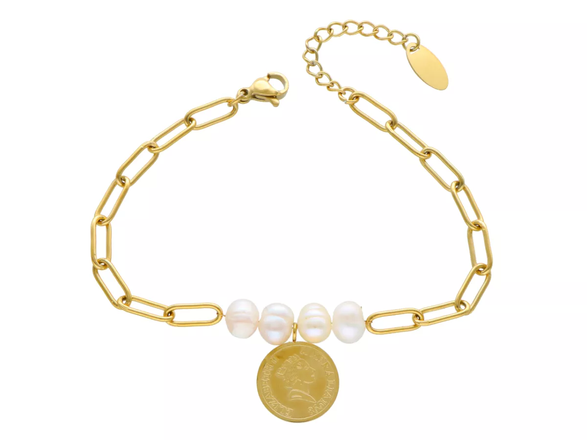 R3Y60 BRANSOLETKA ZE STALI CHIRURGICZNEJ