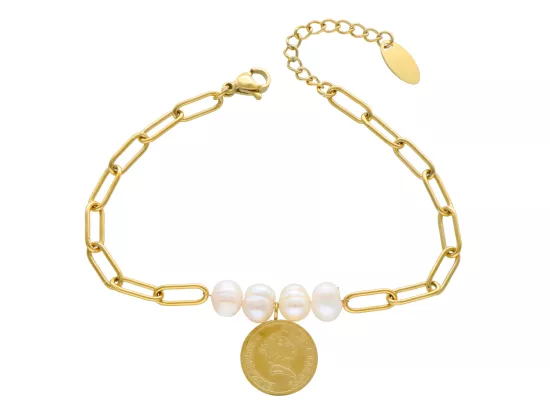 R3Y60 BRANSOLETKA ZE STALI CHIRURGICZNEJ