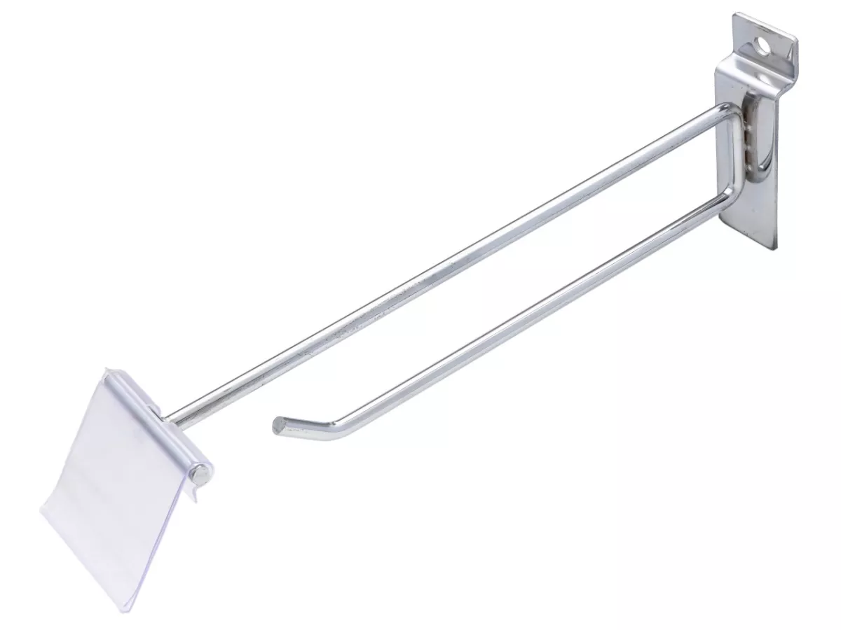 O1J58 HAK WIESZAK DO SPACE WALL Z SZYLDEM 20/17 cm