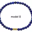 R4L60 BRANSOLETKA LAPIS LAZULI KULE 4 mm