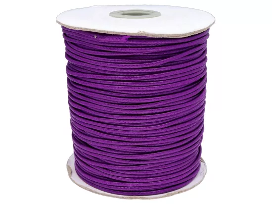 L3E43 SZNUREK JUBILERSKI WOSKOWANY 2mm 90m