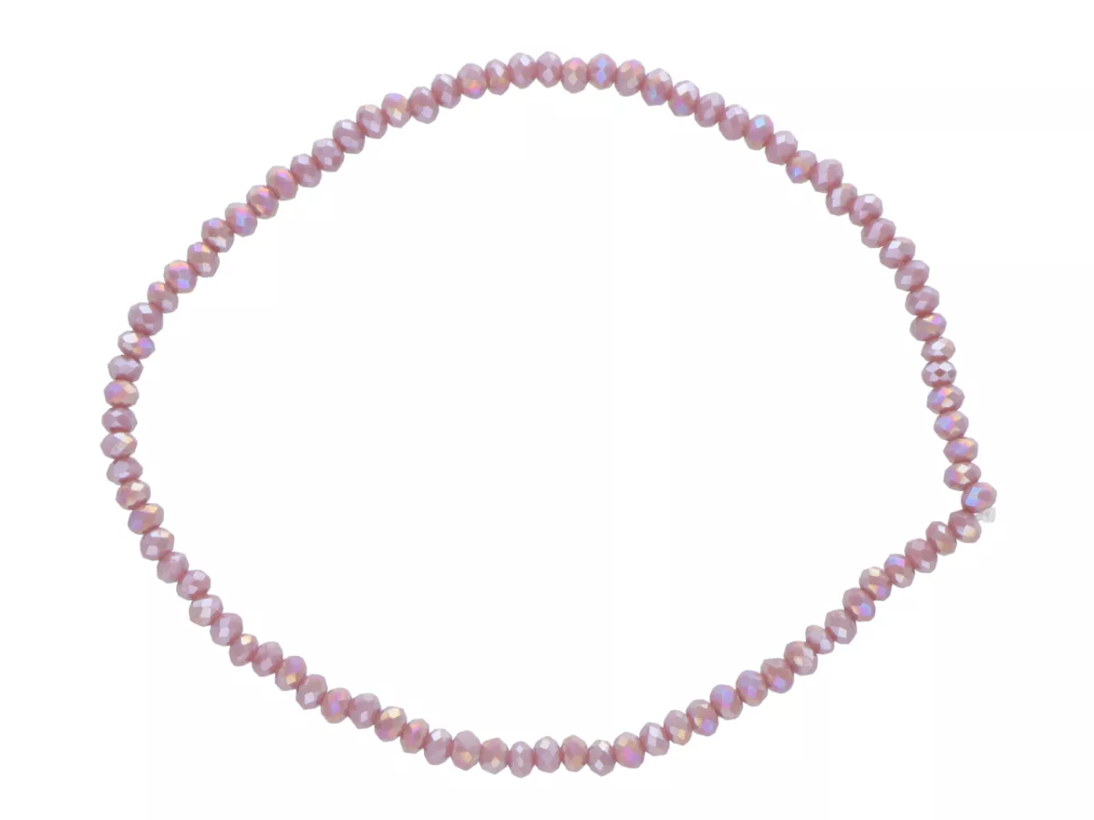 R3O22 BRANSOLETKA KRYSZTAŁKI 2,5 mm NA GUMCE