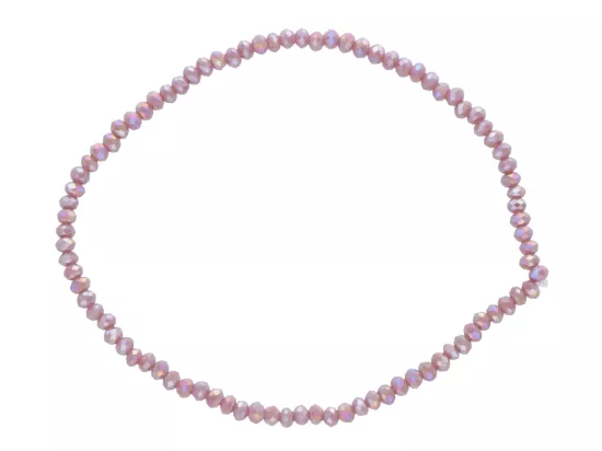 R3O22 BRANSOLETKA KRYSZTAŁKI 2,5 mm NA GUMCE