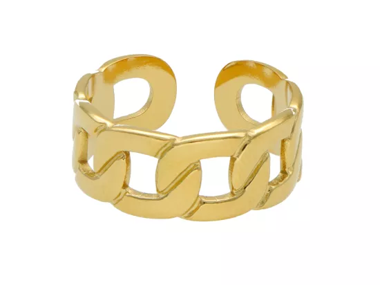 R3X23 PIERŚCIONEK ZE STALI CHIRURGICZNEJ - 1 SZTUKA