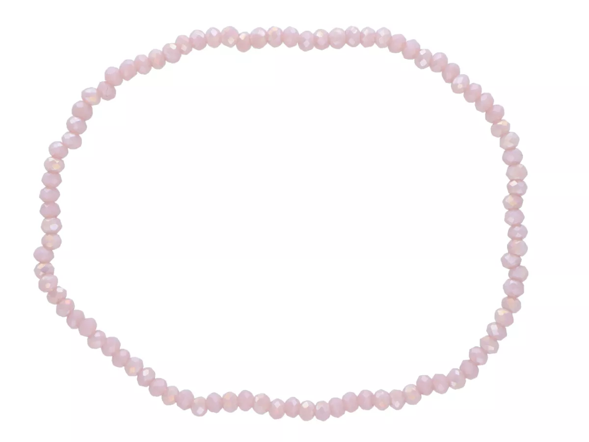 R4C00 BRANSOLETKA KRYSZTAŁKI 2,5 mm NA GUMCE