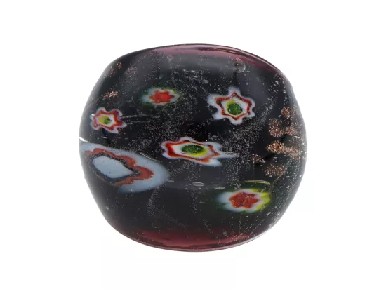 R4L36 PIERŚCIONEK SZKŁO WENECKIE