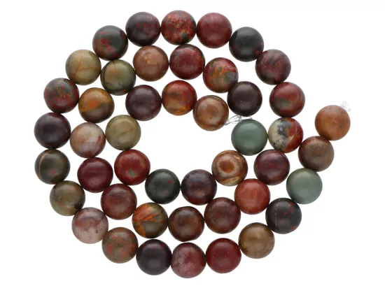 K6M30 JASPIS PICASSO KULE 8,5 mm 1 SZNUR