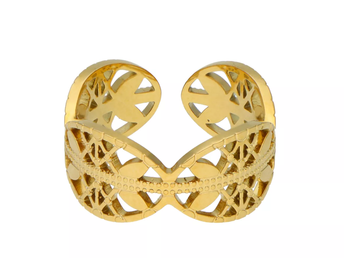 R3H26 PIERŚCIONEK ZE STALI CHIRURGICZNEJ - 1 SZTUKA