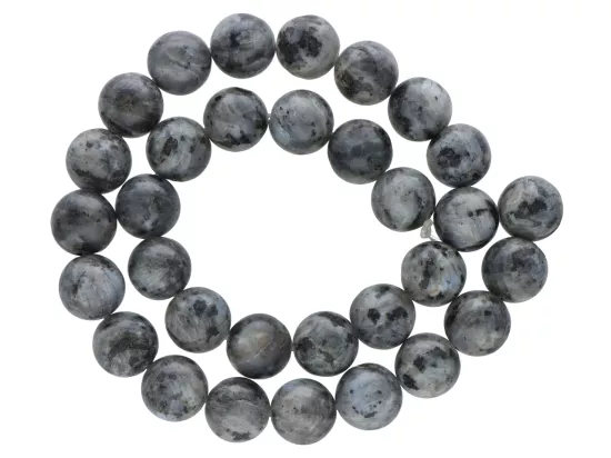 K5R07 CZARNY LABRADORYT KULE 12 mm