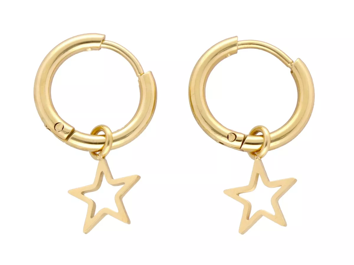 U1O68 KOLCZYKI STAL CHIRURGICZNA 1 PARA