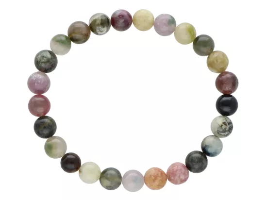 R3P76 BRANSOLETKA TURMALIN KULE 7,5 mm