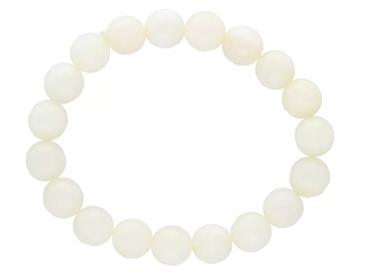 R2E41 BRANSOLETKA JADEIT KULE FASET. 10 mm