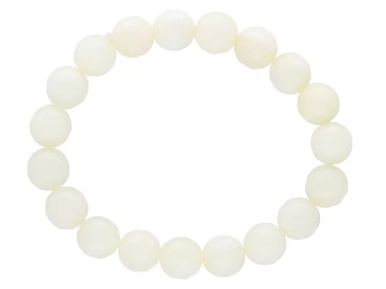 R2E41 BRANSOLETKA JADEIT KULE FASET. 10 mm